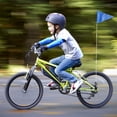 thumbnail image 4 of CIMAXIC 1 Set Bike Safety Flag Adjustable Pole Children's Tail Triangular Adjustable Flag,78.74"X10.83"X0.39", 4 of 4