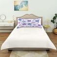 thumbnail image 5 of Satin Pillowcase Home Luxury Envelope Pillowcases Soft And Smooth Lavender &Blue Flowers, 5 of 6