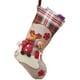 thumbnail image 2 of Medias de Navidad, Medias de Navidad clásicas de gran tamaño Santa Muñeco de nieve Reno Personaje de Navidad para decoración de fiestas Adepaton 2034489-3, 2 of 9