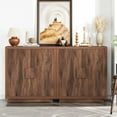 thumbnail image 7 of ONBRILL Sideboard Buffet Cabinet w/Storage, 32" Wooden Dining Bar Cabinet w/2 Doors & 2 shelves, 7 of 7