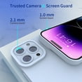 thumbnail image 3 of iPhone 14 Pro Max Case with Camera Protection, Silicone Shockproof Slim Thin Phone Case for iPhone 14 Pro Max  6.7 inch ( Yuanfeng Blue), 3 of 8