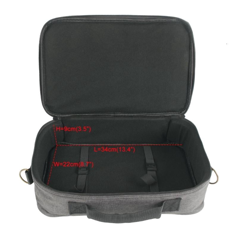 CEORPER Guitar Effects Pedal Board Carrying Bag Universal Waterproofed Effects Pack