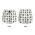 thumbnail image 5 of Haiem Buffalo Plaid Christmas Trees Women's 2 in 1 Running Shorts - Lightweight Athletic Workout Gym Yoga Breathable Sports Shorts Liner with Phone Pockets-, 5 of 9