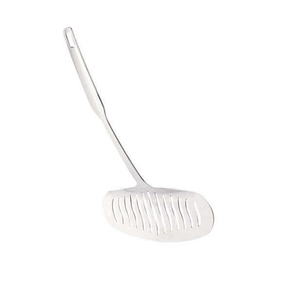 USHOBE Slotted Spatula Kitchen Cooking Utensils Stainless Steel Shovel Turning for Restaurant Staff 1Set