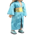 thumbnail image 4 of 2x Conjunto de ropa de muñeca de 18 pulgadas Conjunto de de de muñeca de 43 cm Conjunto de ropa de de 43 cm CUTICAT Kimono de muñeca, 4 of 8