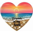 thumbnail image 2 of Adorno de Corazón Playero de Resina Hecho a Mano | Decoración de Vidrio de 6,35 Cm con Temática Marina y Textura de Arena | Símbolo de Amistad y Familia | Regalo Ideal para Decorar Tu Escritorio o Co, 2 of 4