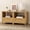 1 Drawer/Natural Oak, variant on Modern Nightstand with Storage, Farmhouse End Table with Drawer Freestanding Wide Bedside Table for Living Room Bedroom Sofa, Light Oak