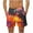 Multicolor #06, variant on Mens Shorts Plus Size Shorts S-5XL Fashion Hawaiian Print Swim Trunks Casual Baggy Beach Shorts for Men Elastic Waist Drawstring Summer Shorts with Pockets