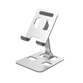 thumbnail image 1 of Soporte Universal de aleación de aluminio plegable para teléfono de escritorio, soporte de montaje para iPhone 12-16, soporte para teléfono móvil, tableta, soporte de Metal de escritorio, 1 of 5