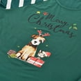 thumbnail image 2 of Family Christmas Pajamas Matching Sets  Print Long Sleeve Tops Striped Sleepwear Homewear, 2 of 6