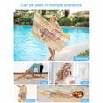 thumbnail image 5 of Beach Towel Love Text Bath Pool Towels Warm Embraces Positive Energy Absorbent Beach Towel Soft Large Quick Dry Lightweight Camping Travel Sports Yoga Gym Swim Towels for Adult 35x70 Inch, 5 of 9