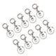 thumbnail image 5 of Inteprter 10 pack/lote mosquetones garra de langosta para llavero-accesorios fuertes y funcionales para llave fácil Bogavante blanco +spla 2Conjunto, 5 of 6
