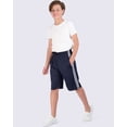 thumbnail image 6 of Real Essentials 5 Pack: Boys' Dry Fit Basketball Shorts for Youth Kids Teens - Athletic Running Soccer Sports with Pockets, 6 of 6