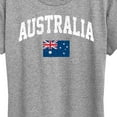 thumbnail image 3 of Instant Message - Australia Flag - Women's Short Sleeve Graphic T-Shirt, 3 of 6