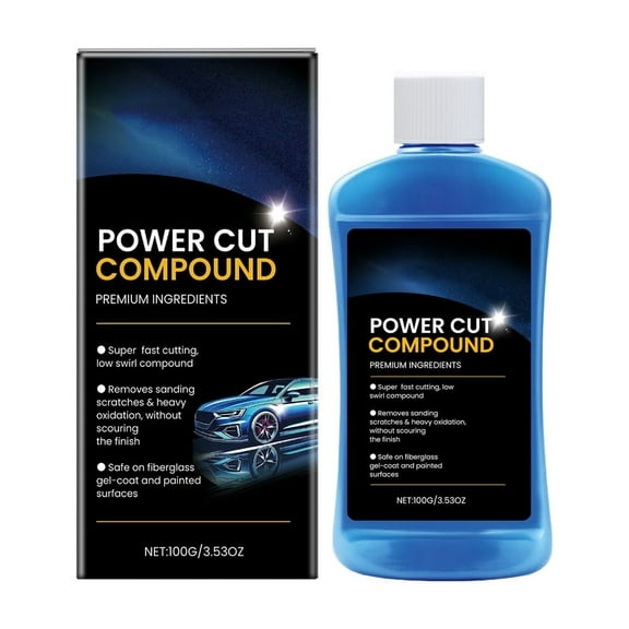 Car Scratch Remover Paint Kit - Scratch Removal Solution for Auto Detailing & Paint Decontamination
