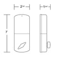 thumbnail image 5 of Keyless Entry Deadbolt Door Lock with Electronic Digital Keypad Oil Rubbed Bronze, 5 of 6