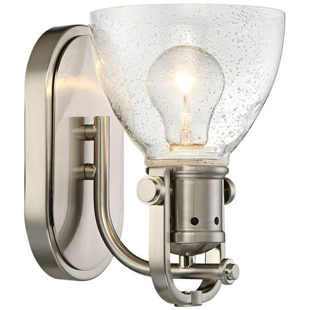 

Minka Lavery Bath Art 8 1/2 High Brushed Nickel Wall Sconce