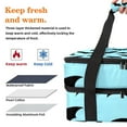 thumbnail image 2 of RATGDN Lunch Bag for Women Insulated Black Bat Lunch Bags Work Picnic, 2 of 8