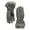 Gray, variant on Fownes Womens Soft Burgundy & Pink Cuffed Knit Gloves