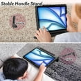 thumbnail image 6 of TECH CIRCLE Kids Case for iPad Air 13 inch M2 2024,iPad Pro 13" Case 2024,Lightweight Shockproof Rugged EVA Kids Friendly Handle Kickstand Child Proof Protective Kids Case with Pencil Holder,Black, 6 of 6