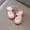 Pink, variant on Dpytoraw Girls Sandals Half Open Toe Mesh Design Sandals Flat Sandals Summer Dress Shoes For Toddler Little Child Girls Sandals For Wedding Size 7