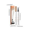 thumbnail image 2 of Microblading Eyebrow Pen with 4 Fork Tips, Waterproof Microblading Eyebrow Pencil, Fast Precise Eyebrow Makeup, Black Eyebrow Pencil, Non Dry Out and Last All Day, 2 of 6