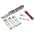thumbnail image 1 of kusrkot Metal Pull Rod Adjustable Steering Rod Servo Arm Upgrade Parts for Wltoys 144010, 1 of 9