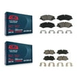 thumbnail image 1 of CMX Front Rear Ceramic Brake Pads Kit for Car Land Rover Range Sport LR4 KCX-100096, 1 of 9