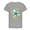 Grey, variant on YUEHUA Girls Shirts Size 7 Summer Girls' Large Sized Round Neck Star Patterned Floral Short Sleeved Loose Fitting Casual T Shirt for Girls, Size 8-9 Years