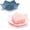2 Pack(Pink + Blue), variant on Silicone Soap Dishes with Draining - 2 Pack for Shower, Sink, and Bathtub. Extend Soap Life.