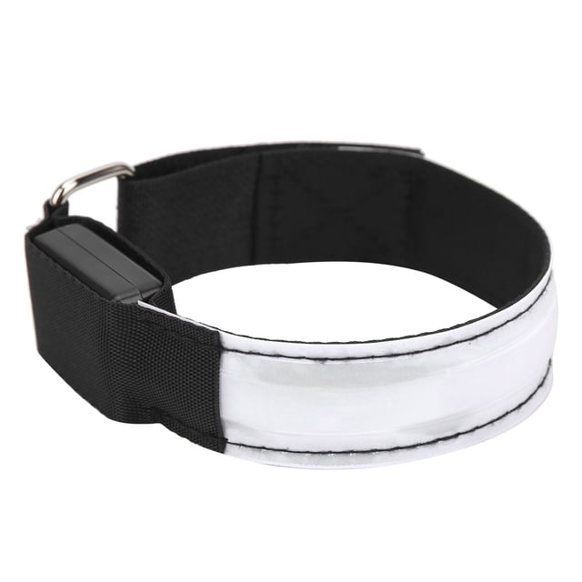 Light Up Wristbands, Led Slap Bracelets Fashionable Adjustable Running Accessories For Night Outdoor Sports For Cycling Walking Running
