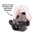 thumbnail image 5 of Diono Infant Car Seat Cover, Universal Weather Protection for Baby, Pink, 5 of 8