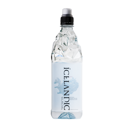 Icelandic Glacial Natural Spring Water, 750ml (25.3 ﬂ. oz.) 12 (Best Natural Hot Springs In Iceland)