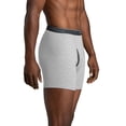 thumbnail image 4 of Fruit of the Loom Men's EverSoft CoolZone Boxer Briefs – Cooling Mesh Fly, Multiple Packs, 4 of 8