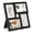 Black, variant on Collage Picture Frames, 4x6 for Wall Decor, Multi Family Photo for Gallery Decor, Hanging Display
