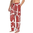 thumbnail image 2 of Easygdp Hearts Men's Pajama Pant, Sleep Elastic Waistband Lounge Pants - X-Large, 2 of 9