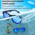 thumbnail image 4 of Gafas de Sol Flotantes Platinum Sun para Mujer y Hombre en Azul, 4 of 9