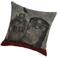 thumbnail image 3 of Toystoory Funda de almohada decorativa, decoración de Halloween, funda de almohada acogedora con patrón de calabaza, funda de cojín cuadrada para sofá, Decoración del hogar dos SXYM42 Toystoory HA060851-02B, 3 of 6