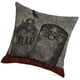 thumbnail image 2 of Advancent Funda de almohada decorativa, decoración de Halloween, funda de almohada acogedora con patrón de calabaza, funda de cojín cuadrada para sofá, Decoración del hogar dos SXYM42 Advancent HA060851-02B, 2 of 6