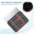 thumbnail image 2 of FORMRS 15-15.6 inch Laptop Sleeve Case Soft Carrying Quilted Computer Bag Cover, Warm Tartan Mosaic, 2 of 7