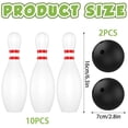 thumbnail image 4 of 12Pcs/Set Toddler Kids Bowling Game Set Outdoor Indoor Sports Learning Toy Gift, 4 of 6