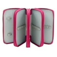 thumbnail image 2 of OUNONA 72 Slots Pencil Holder Organizer 4-layer Colored Pencil Case Students Pen Pouch Bag Stationary Box with Zipper (Rose Red), 2 of 6