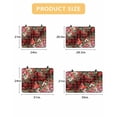 thumbnail image 7 of Large Induction Cooktop Protector Mat Cardinal Bird Stove Top Covers for Electric Stove, Poinsettia Pine Cones Berry Flowers Red Plaid Decorative Stove Burner Cover Mats, Glass Top Stove Cover, 7 of 7