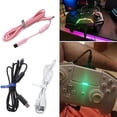thumbnail image 2 of Pour Razer Wildcat / Razer Raiju PS4 Câble de Remplacement USB Noir/blanc/rose, 2 of 5