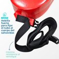 thumbnail image 4 of Tubo de Rescate Acuático Profesional 128 cm | Flotador Rojo con Correa Ajustable | Alta Visibilidad y Flotabilidad para Socorristas en Piscinas y Aguas Abiertas, 4 of 10