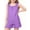 Purple, variant on NAISIBABY Girls Outfit Set Size 12, Cotton Linen Ruffle Tank Tops and Elastic Waist Shorts 2-Piece Kids Summer Fashion Clothes (5-16T)