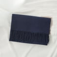 thumbnail image 2 of Fewfanhot Women Solid Warm Tassel Scarf Soft Knit Winter Shawl Casual Neck Wrap Daily Cold Weather Scarves 78.74”*26.77”, 2 of 4