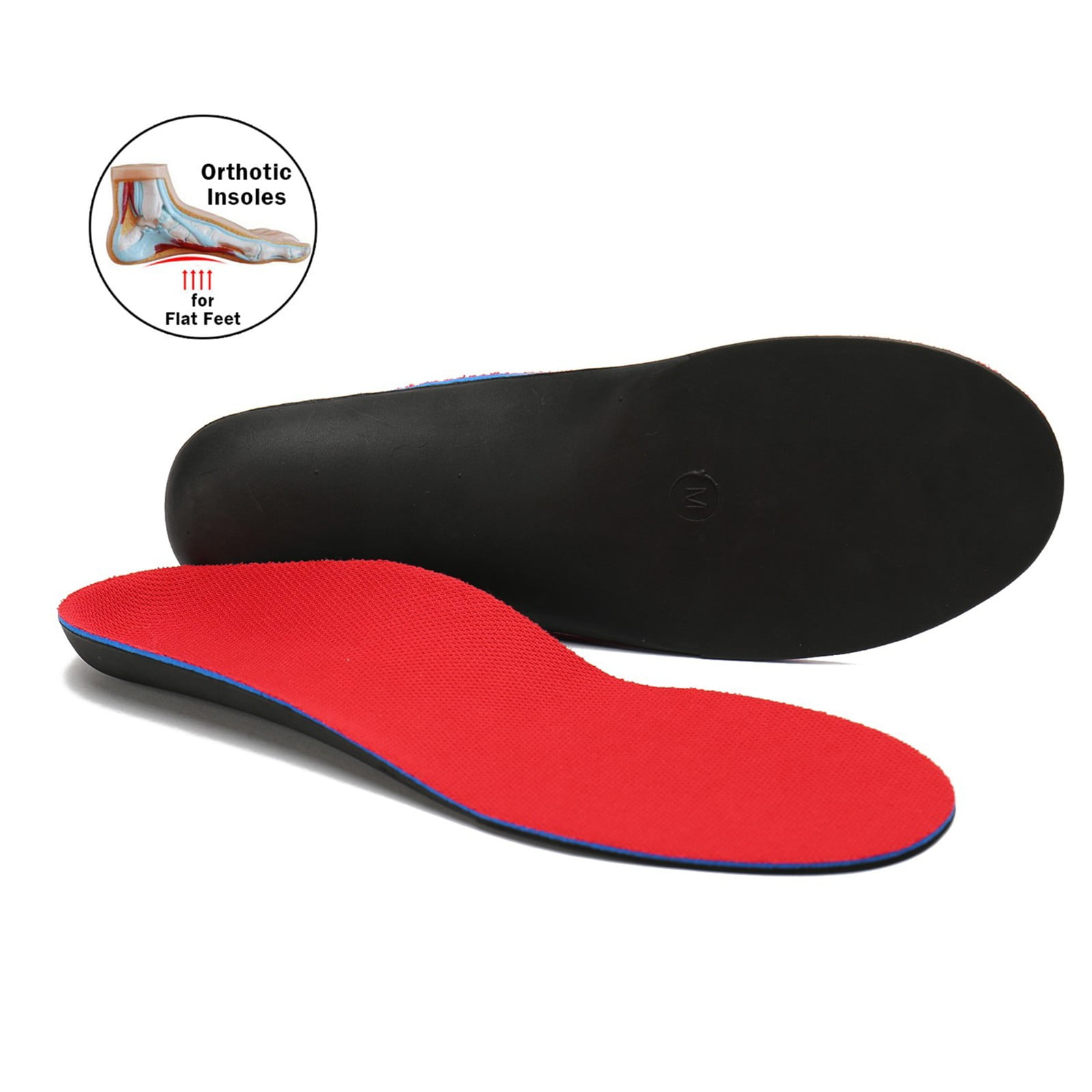 FITTOO Orthotic Insoles for Men & Women, Full Length Plantar Fasciitis