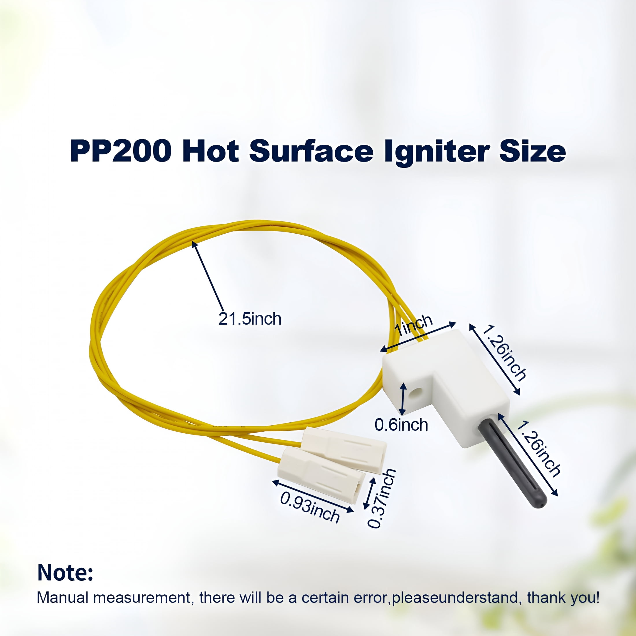 HIBIBUD Hot Surface Igniter Fits for Reddy Desa Master Heater HSI Replace Heater Ignitor