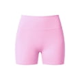 thumbnail image 4 of Abomasnow Workout Sets for Women 2 Piece Square Neck Long Sleeve Crop Tops High Waist Biker Shorts Gym Sets, 4 of 7